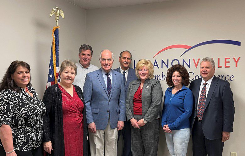 The Lebanon Valley Chamber of Commerce hosted Senator Bob Casey to discuss infrastructure